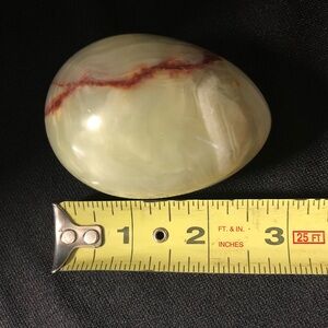 Natural Stone Alabaster Onyx Egg Easter